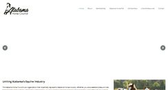 Desktop Screenshot of alabamahorsecouncil.org